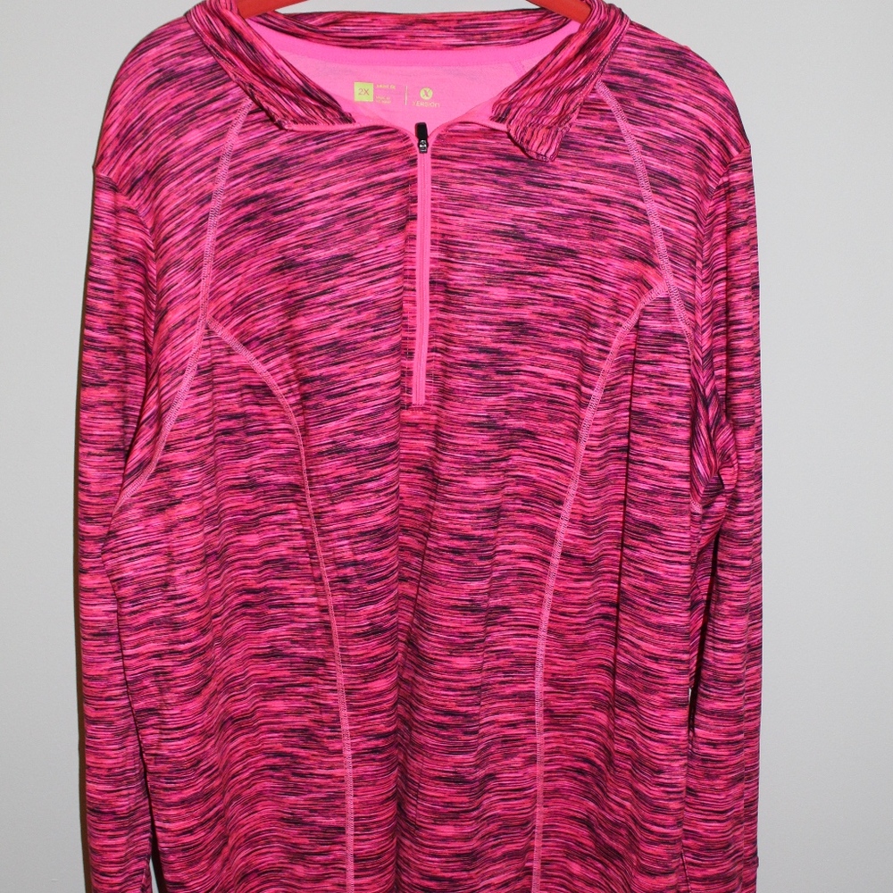 Women's Plus Size Athletic Pullover